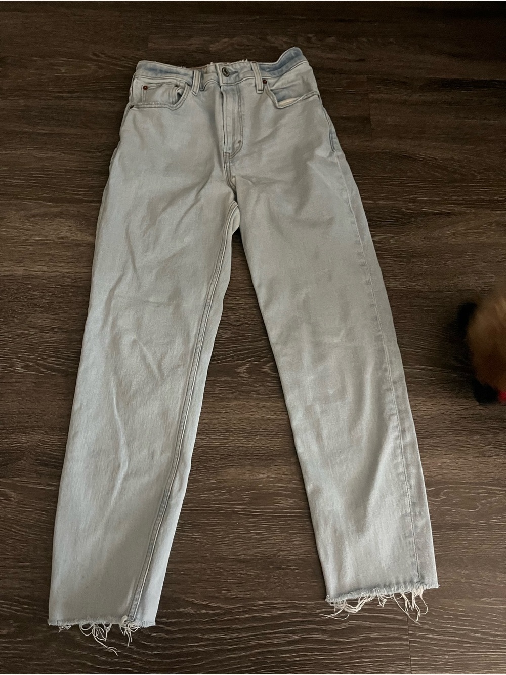 Abercrombie & Fitch Light Wash High Rise Jeans